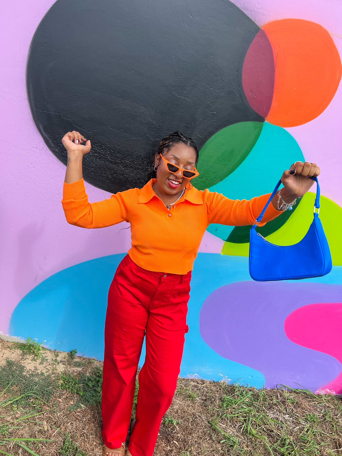 Pumpkin Picking Long Sleeve in Orange(S-3XL)