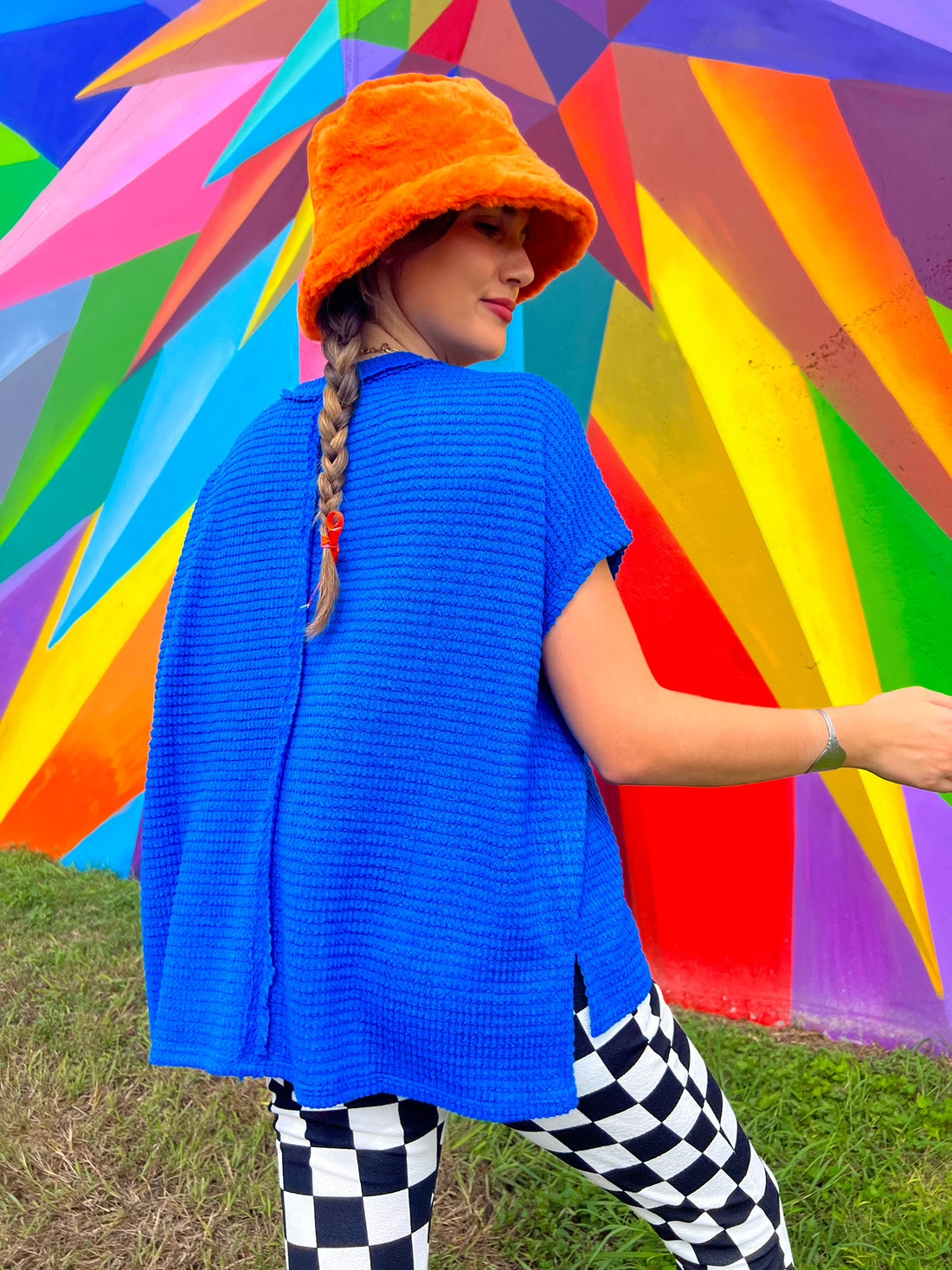 Ocean Eyes Blue Top (S-3X)