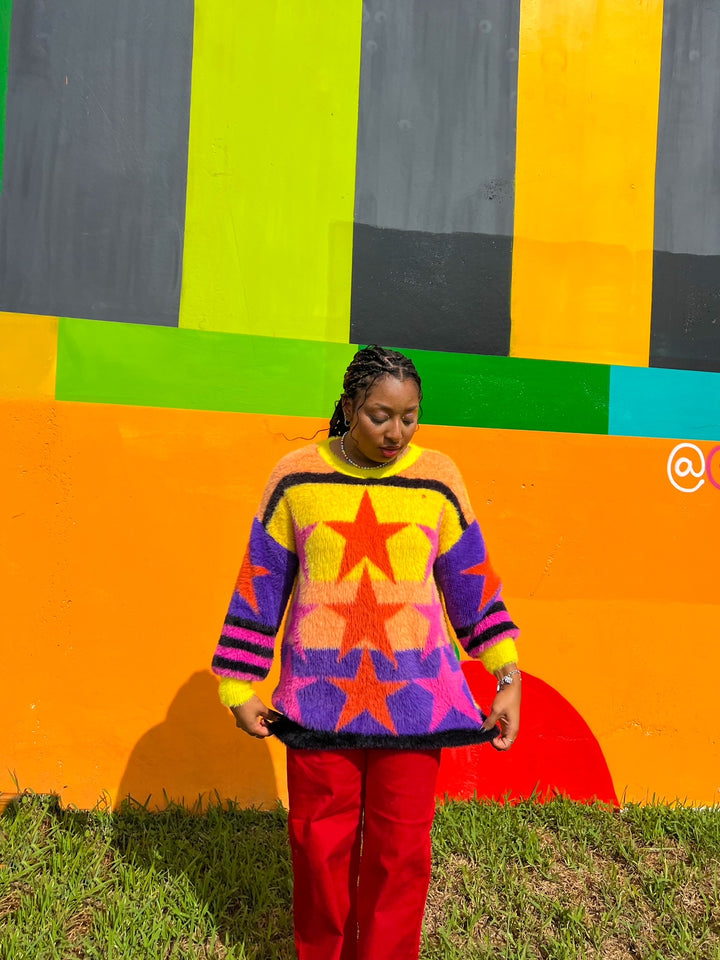 Stars are my Muse Sweater (L-2X)
