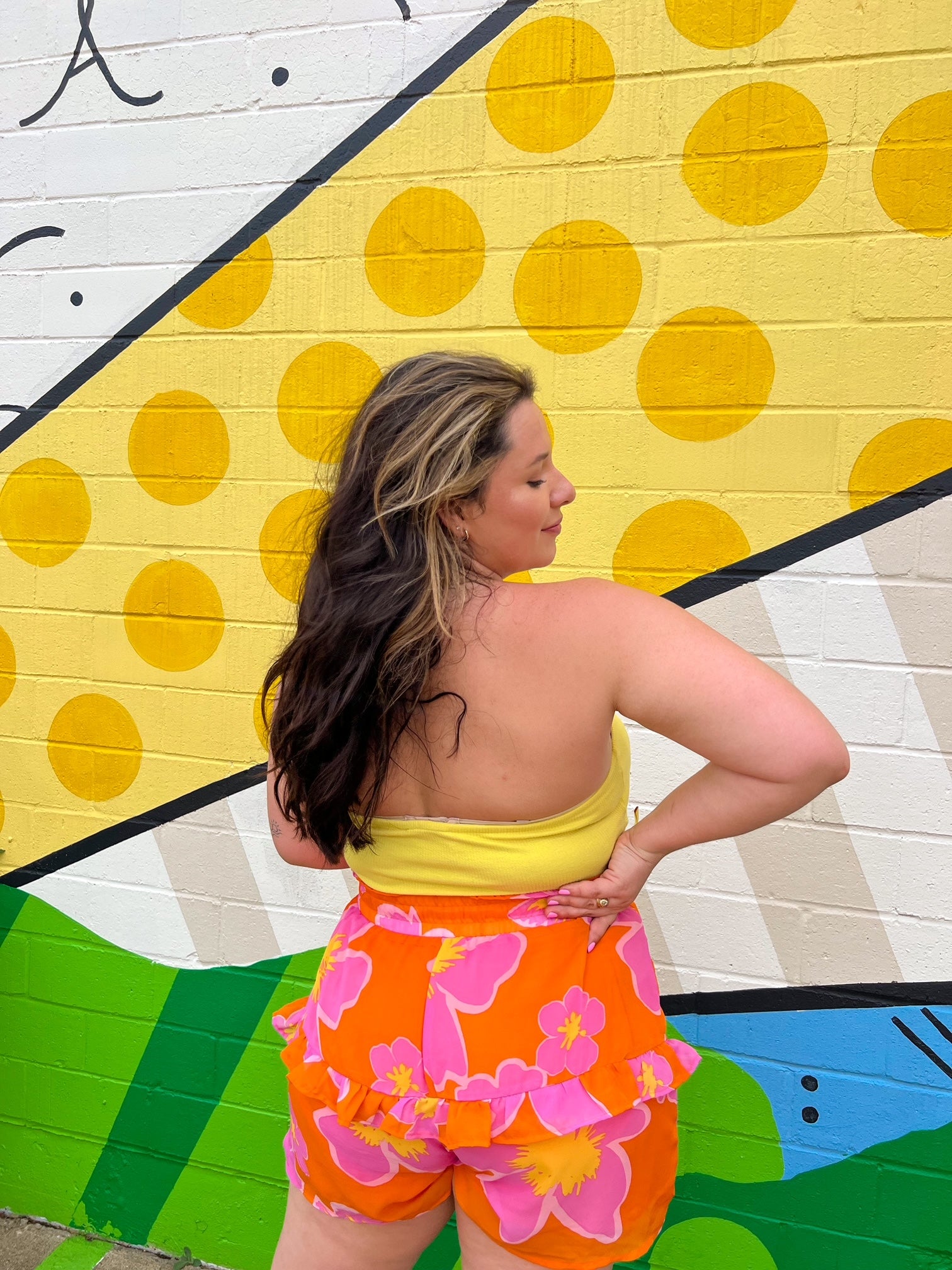 Sun Rays Yellow Bodysuit (S-3XL)