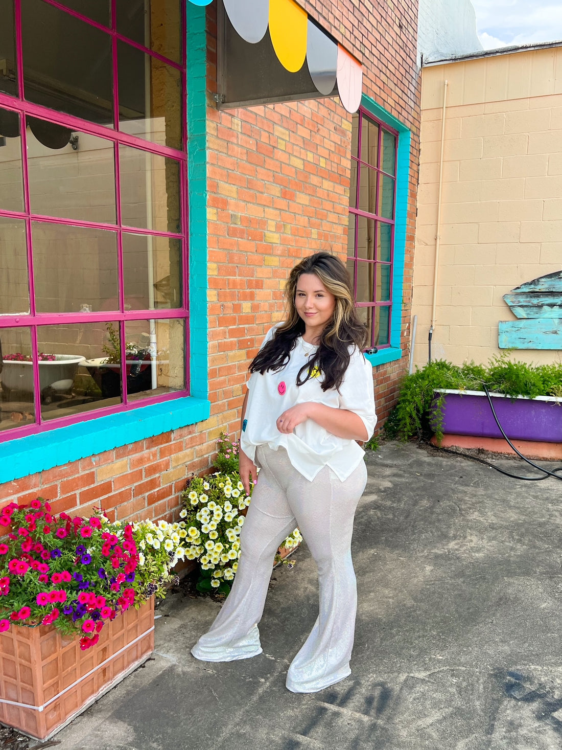 Reach for the Stars Sequin Flare Pants (S-3XL)