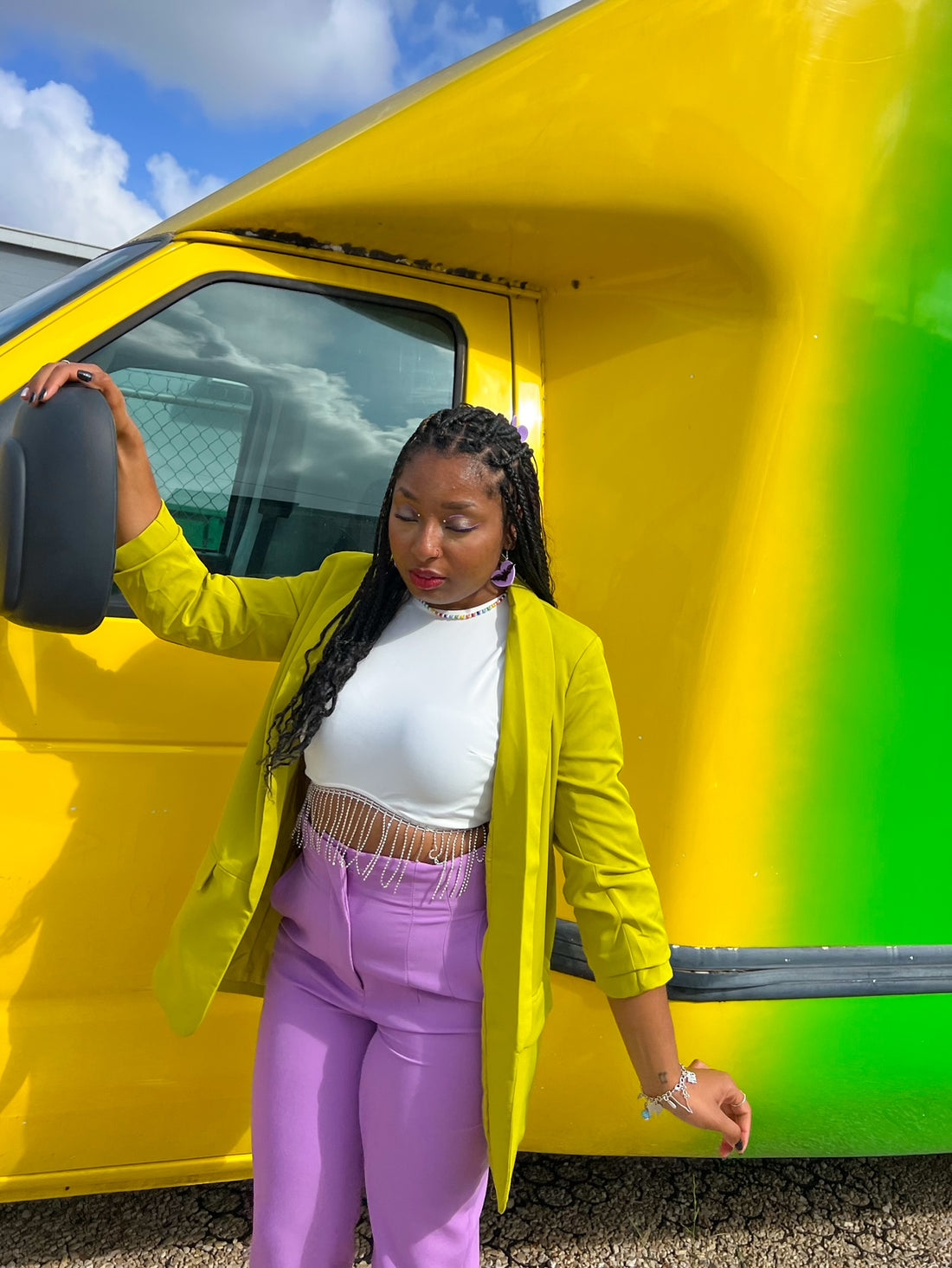 Lemon Lime Blazer (Small and Medium)