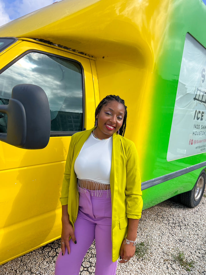 Lemon Lime Blazer (Small and Medium)