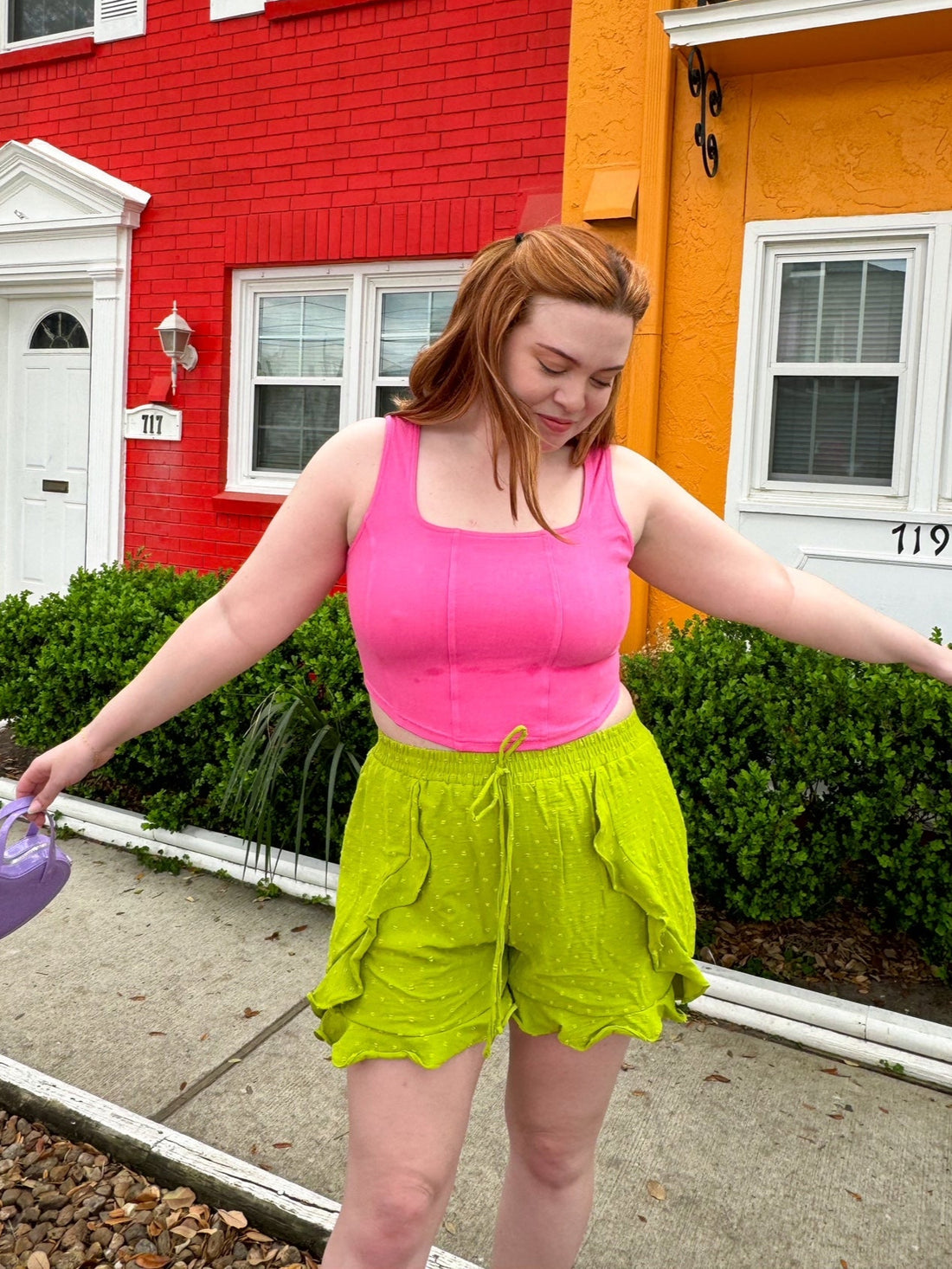 Bewitched Shorts in Green (S-3XL)