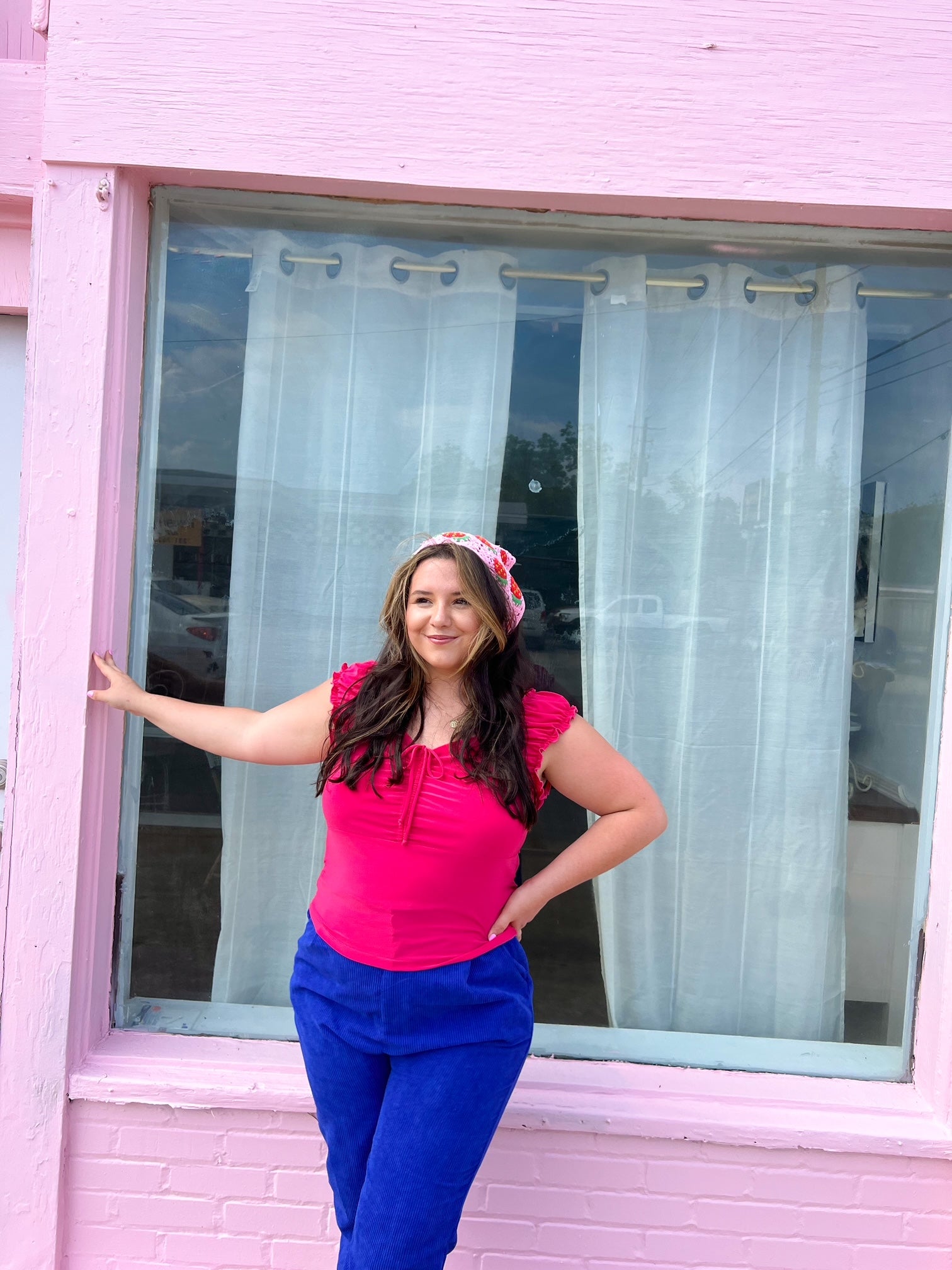 Raspberry Picking Top (S-3X)