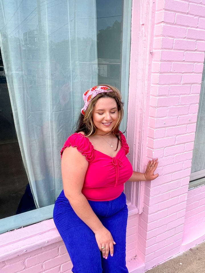 Raspberry Picking Top (S-3X)