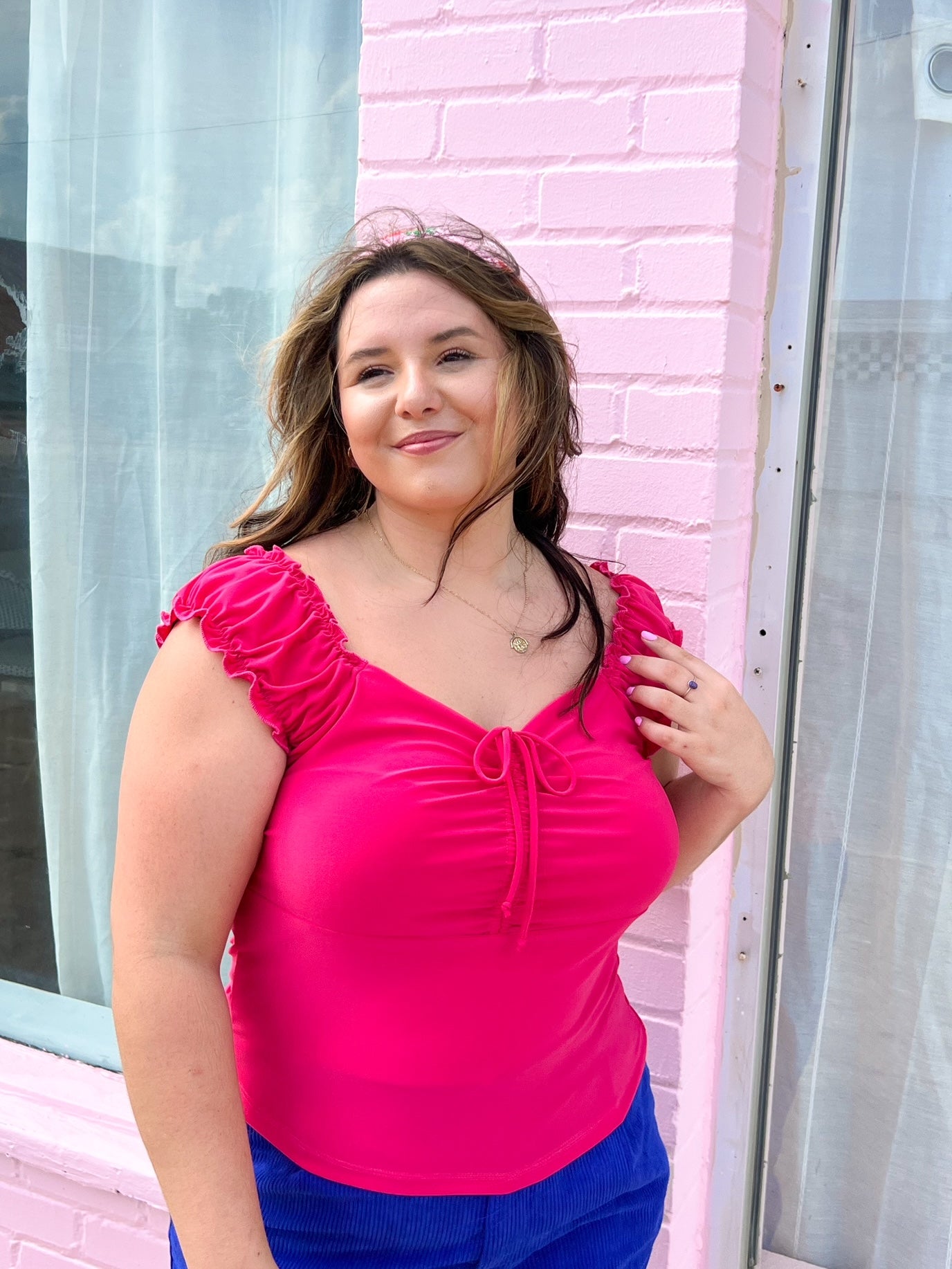 Raspberry Picking Top (S-3X)