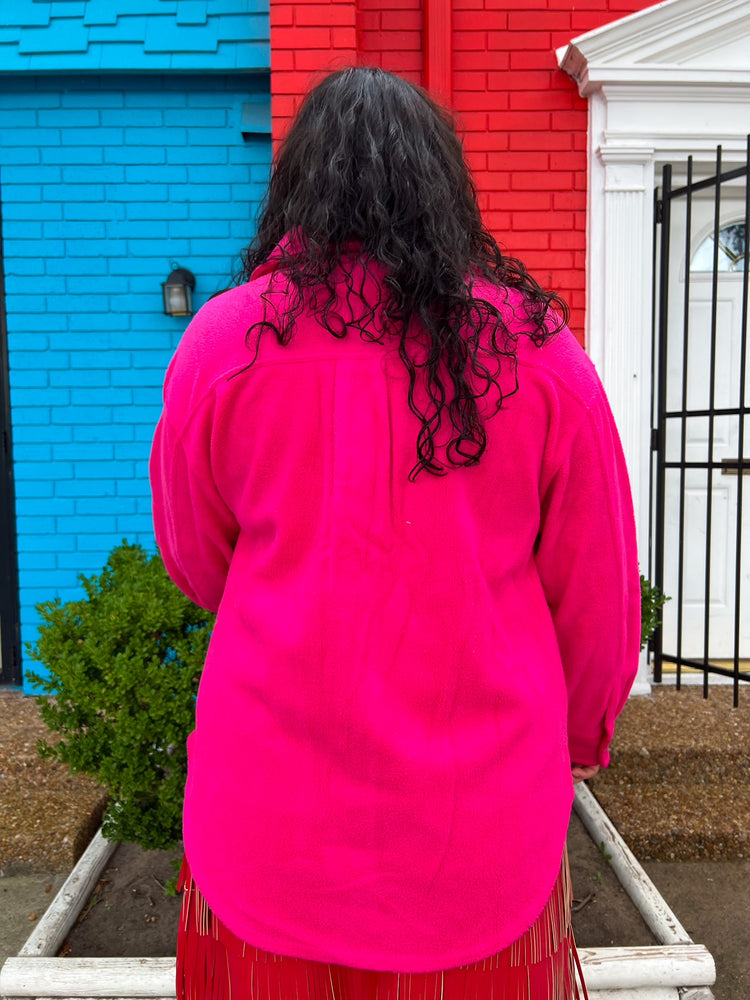 Jupiter Shacket in Pink(S-3XL)