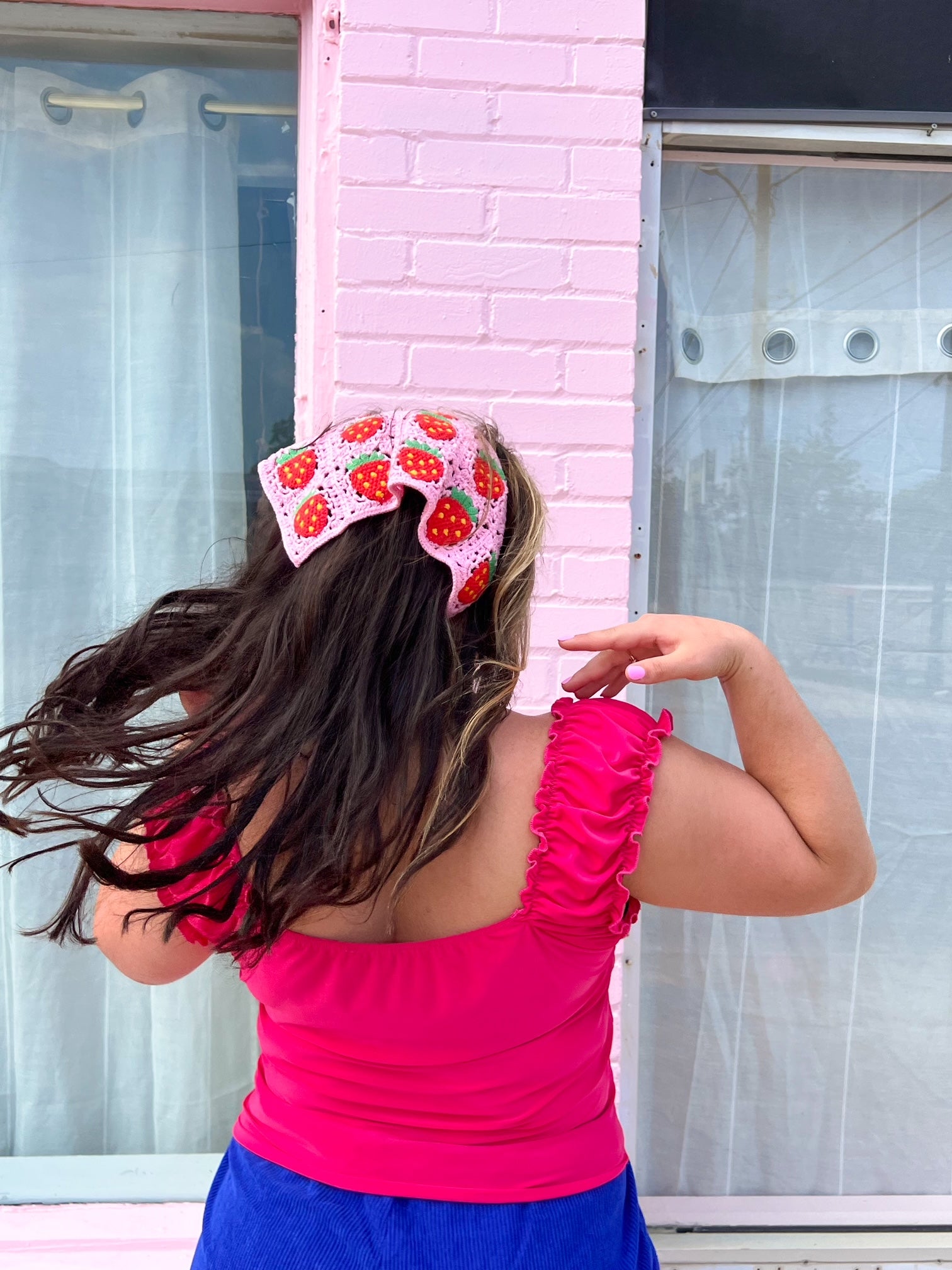 Raspberry Picking Top (S-3X)