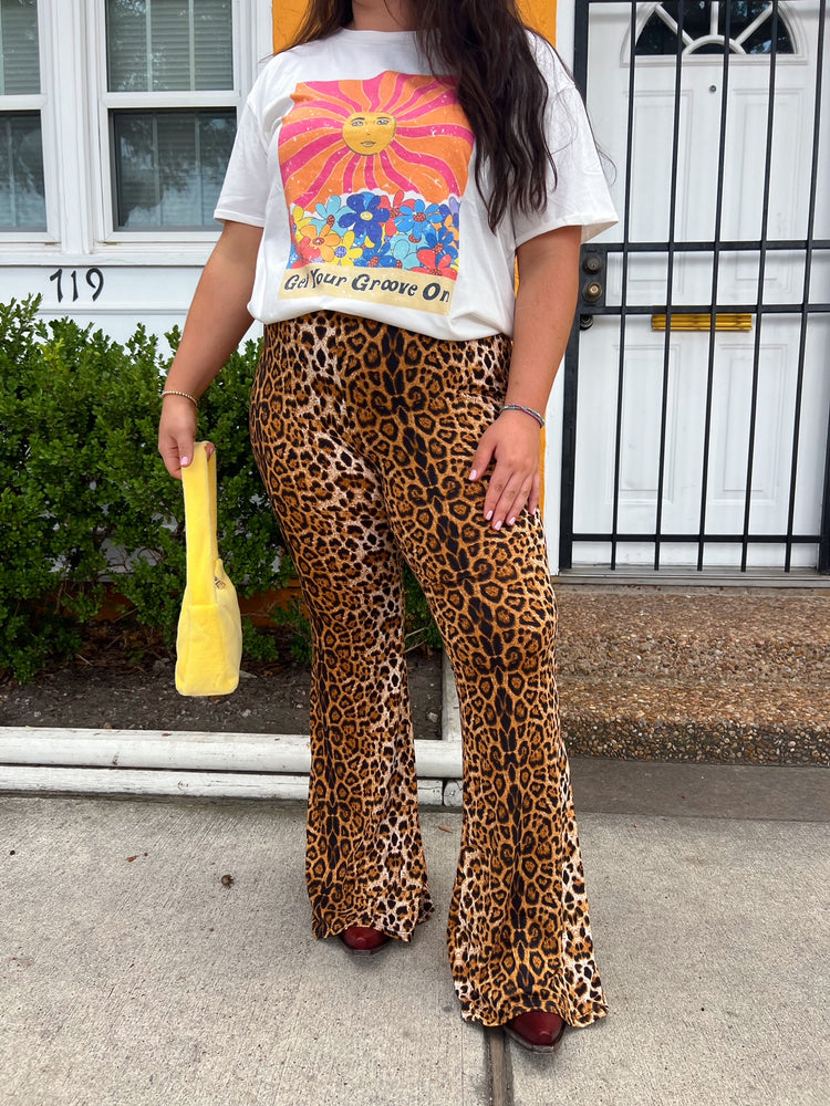 On the Prowl Cheetah Flare Pants (XS-3XL)