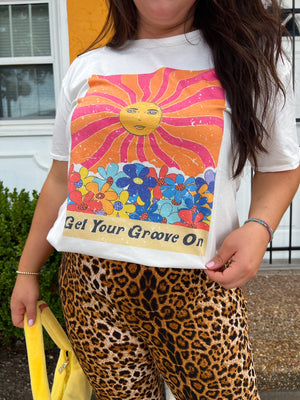 Be Groovy Graphic Tee (S-XL)