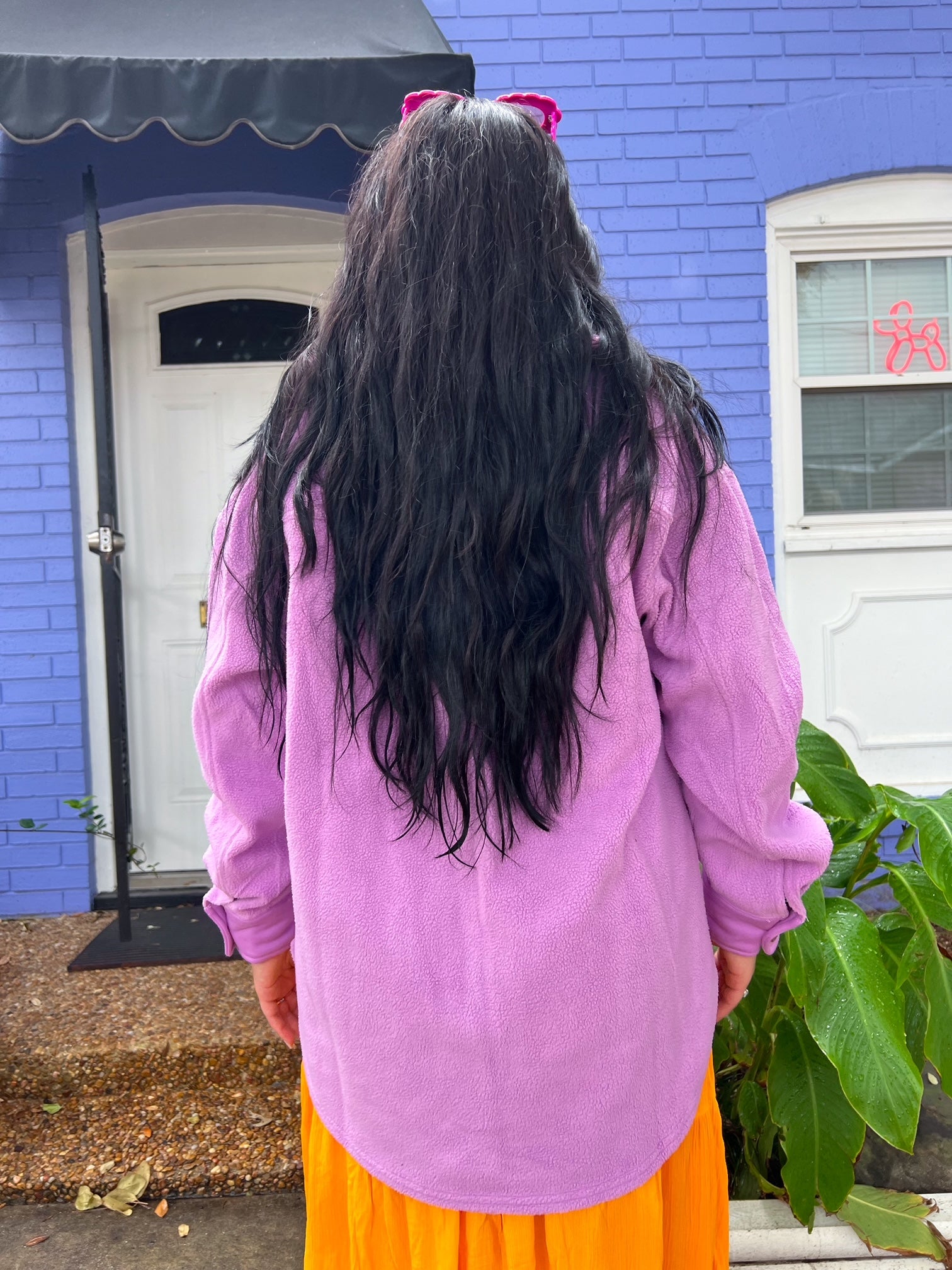 Jupiter Shacket in Light Purple (S-3XL)