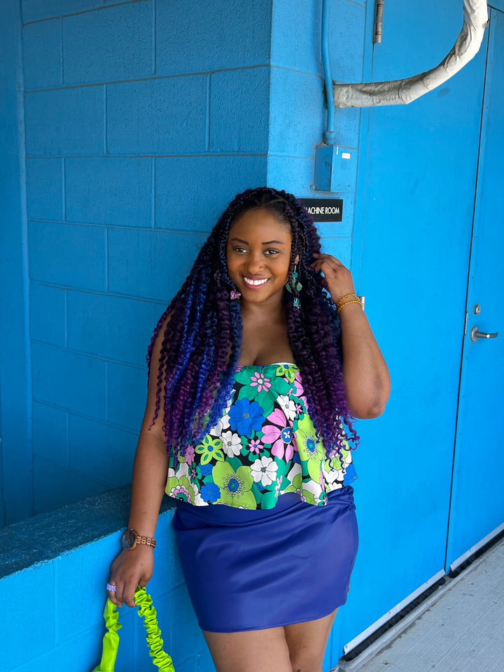 Just For You Flower Tube Top (S-L)