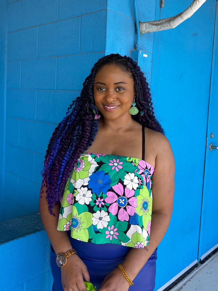 Just For You Flower Tube Top (S-L)