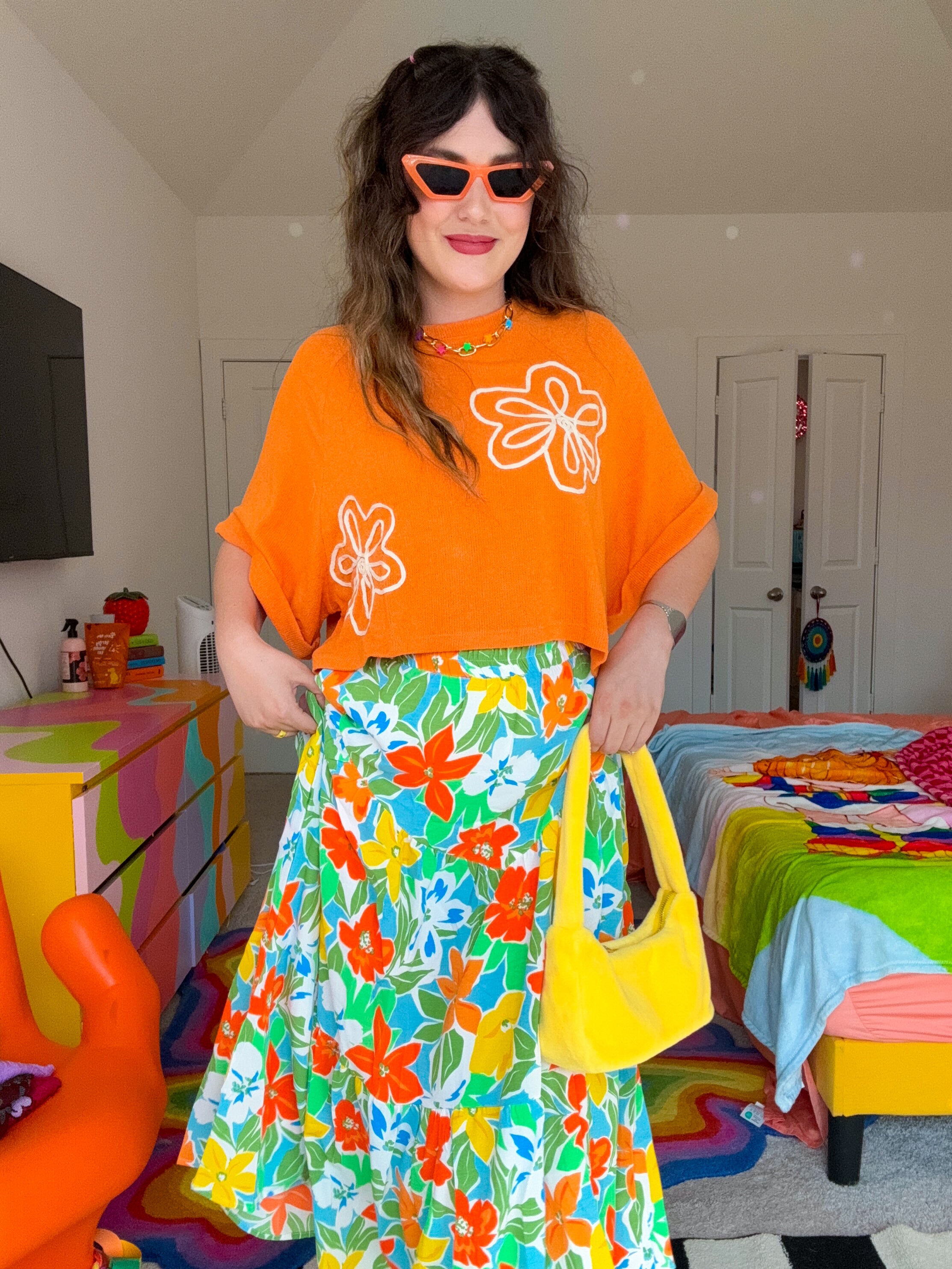 Island Vacation Maxi Skirt (S-3x)