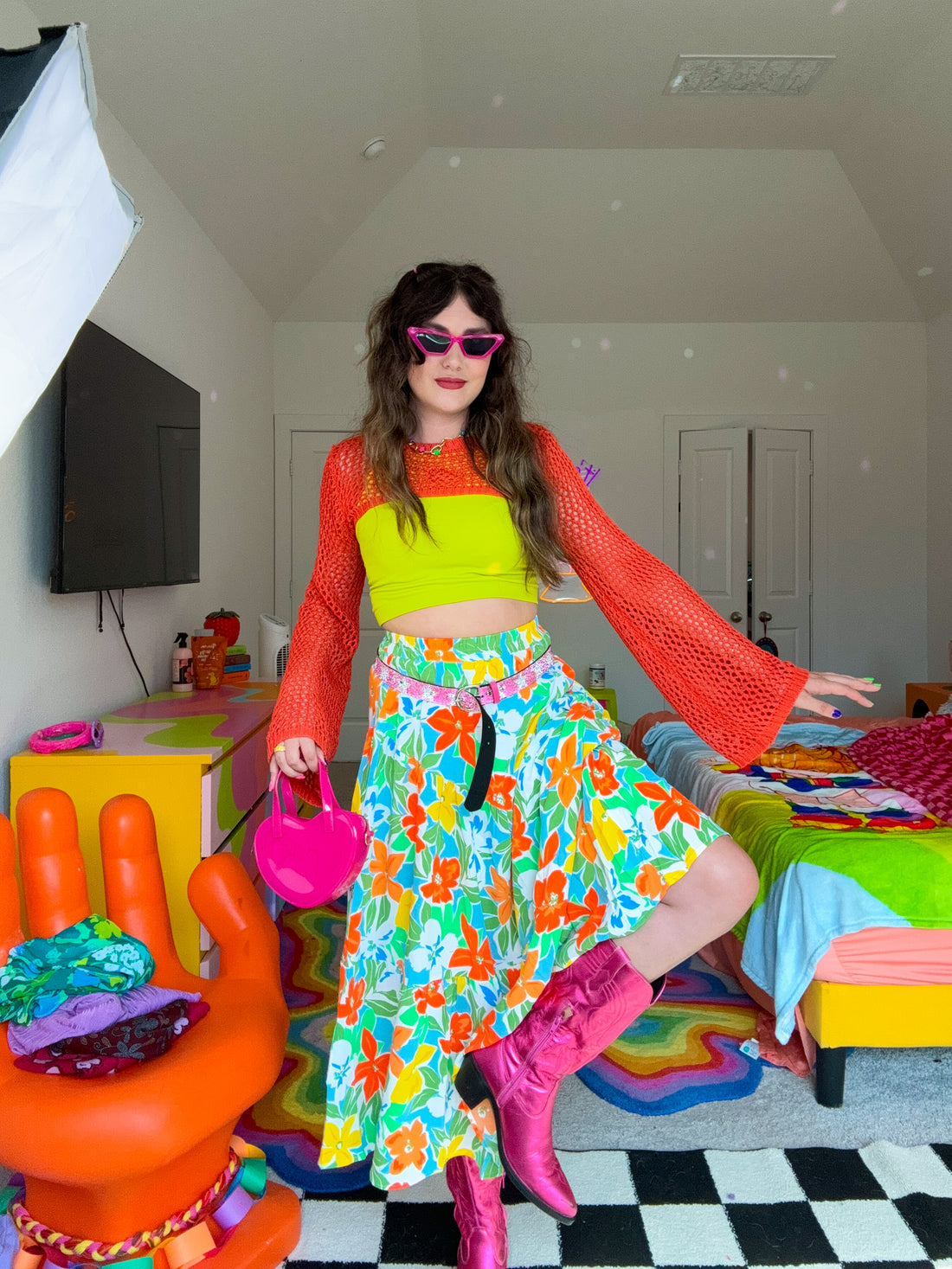 Island Vacation Maxi Skirt (S-3x)