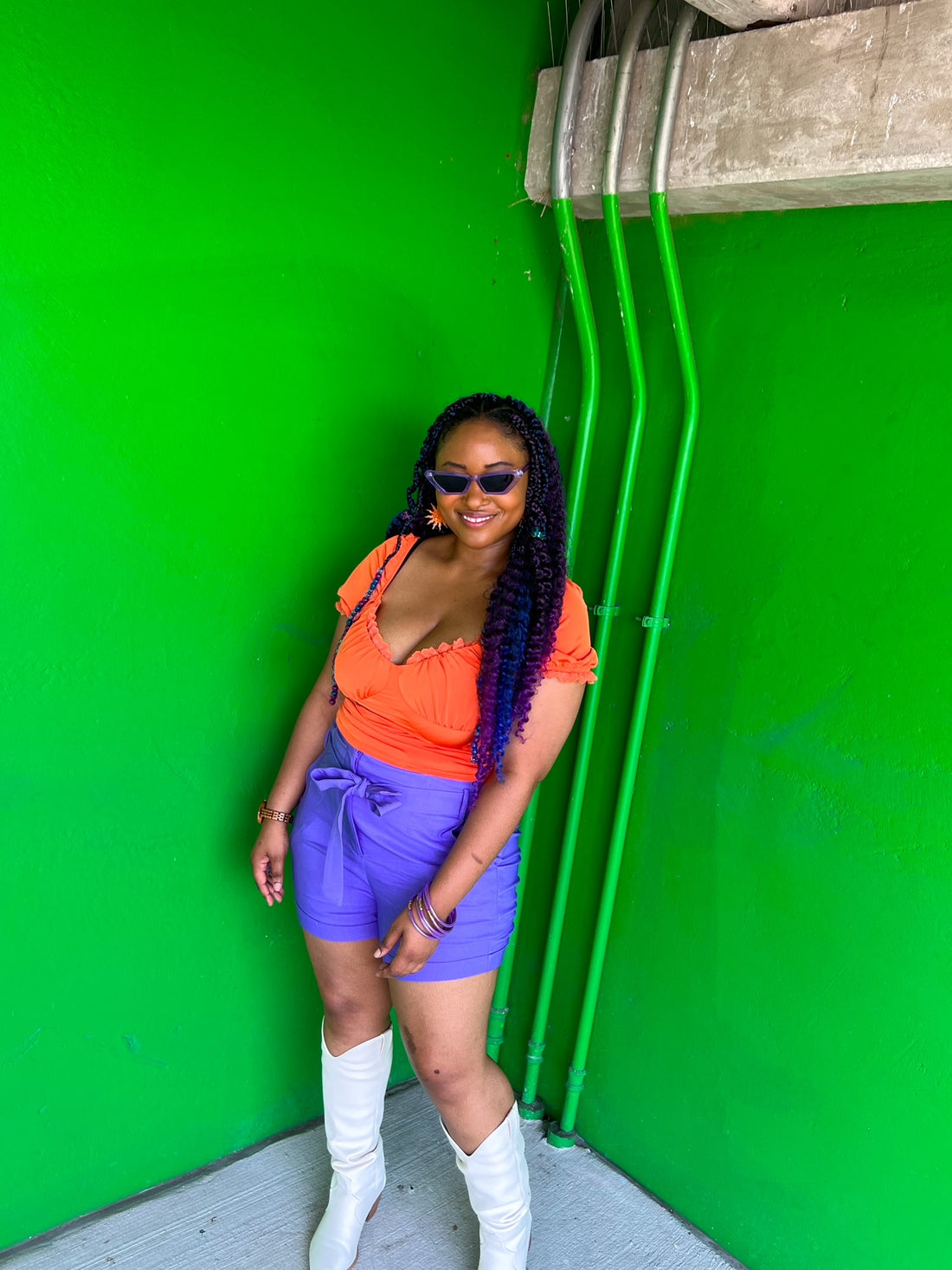 Sparks Fly Orange Top (S-3XL)