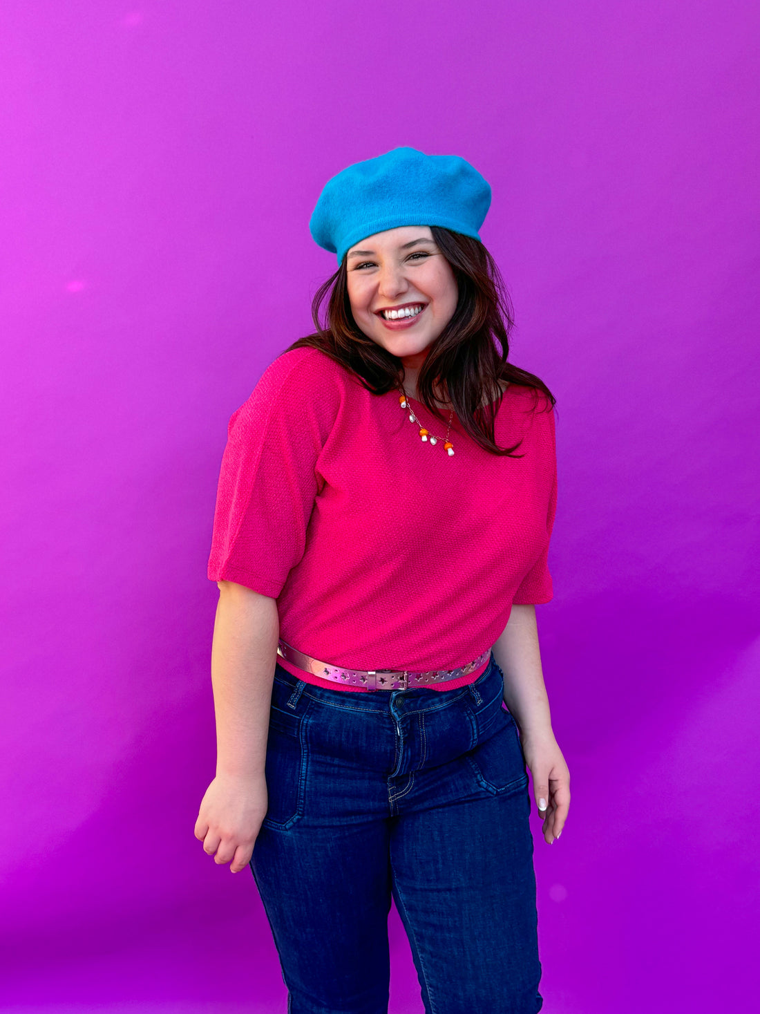 Turquoise Beret