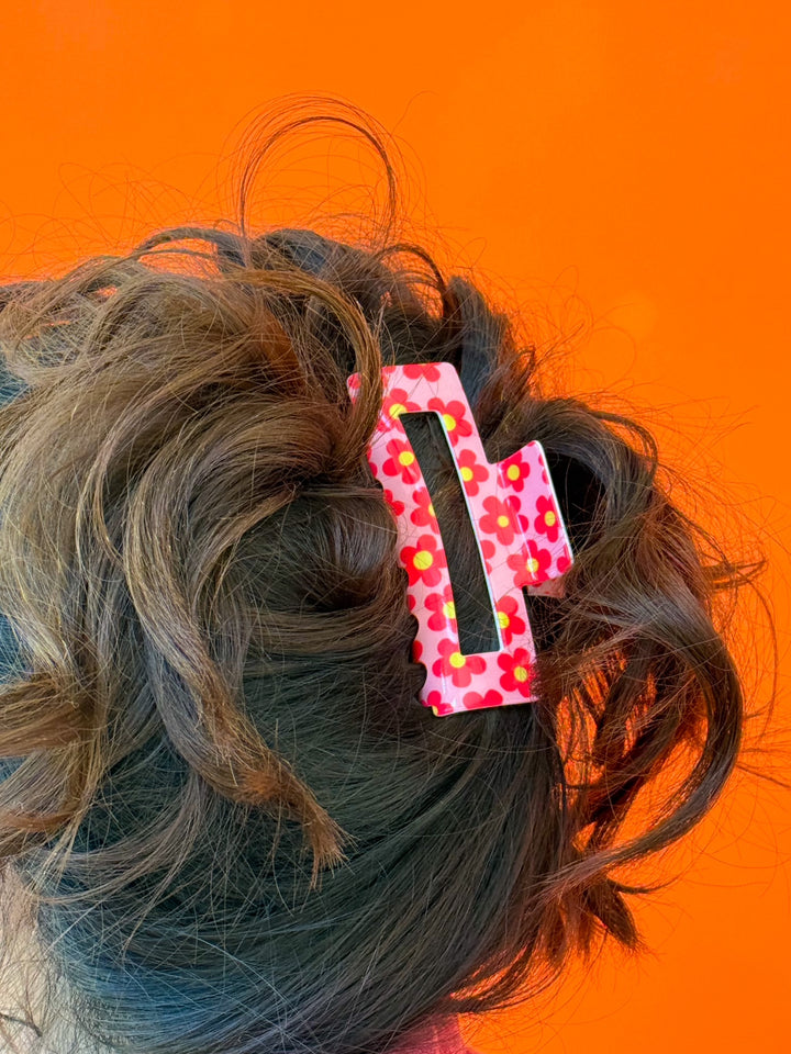 Valentine's Day Flowers Hair Clip