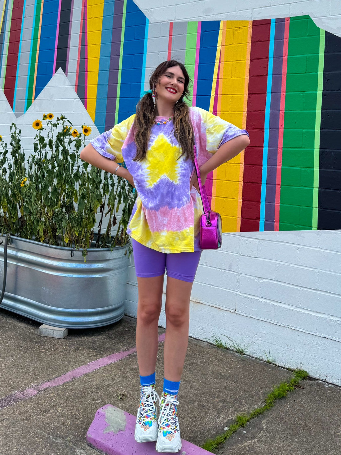 Pastel Dream Star Oversized Tee (S-L)