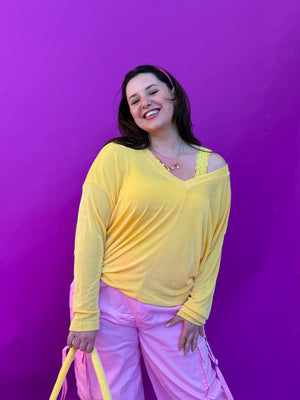 Slinky Yellow Long Sleeve (S-3XL)