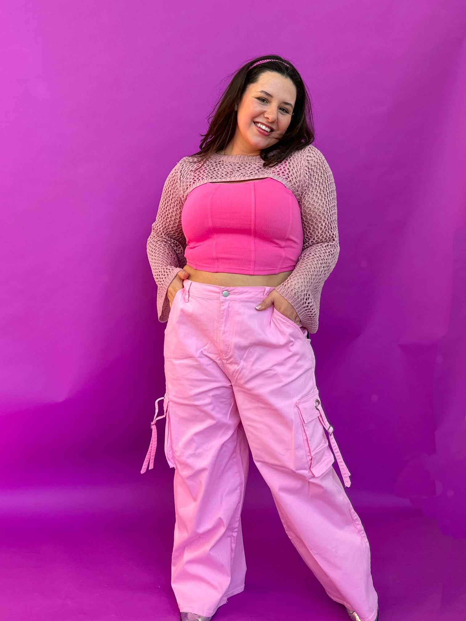 Eternal Summer Bustier Top in Pink(S-3XL)