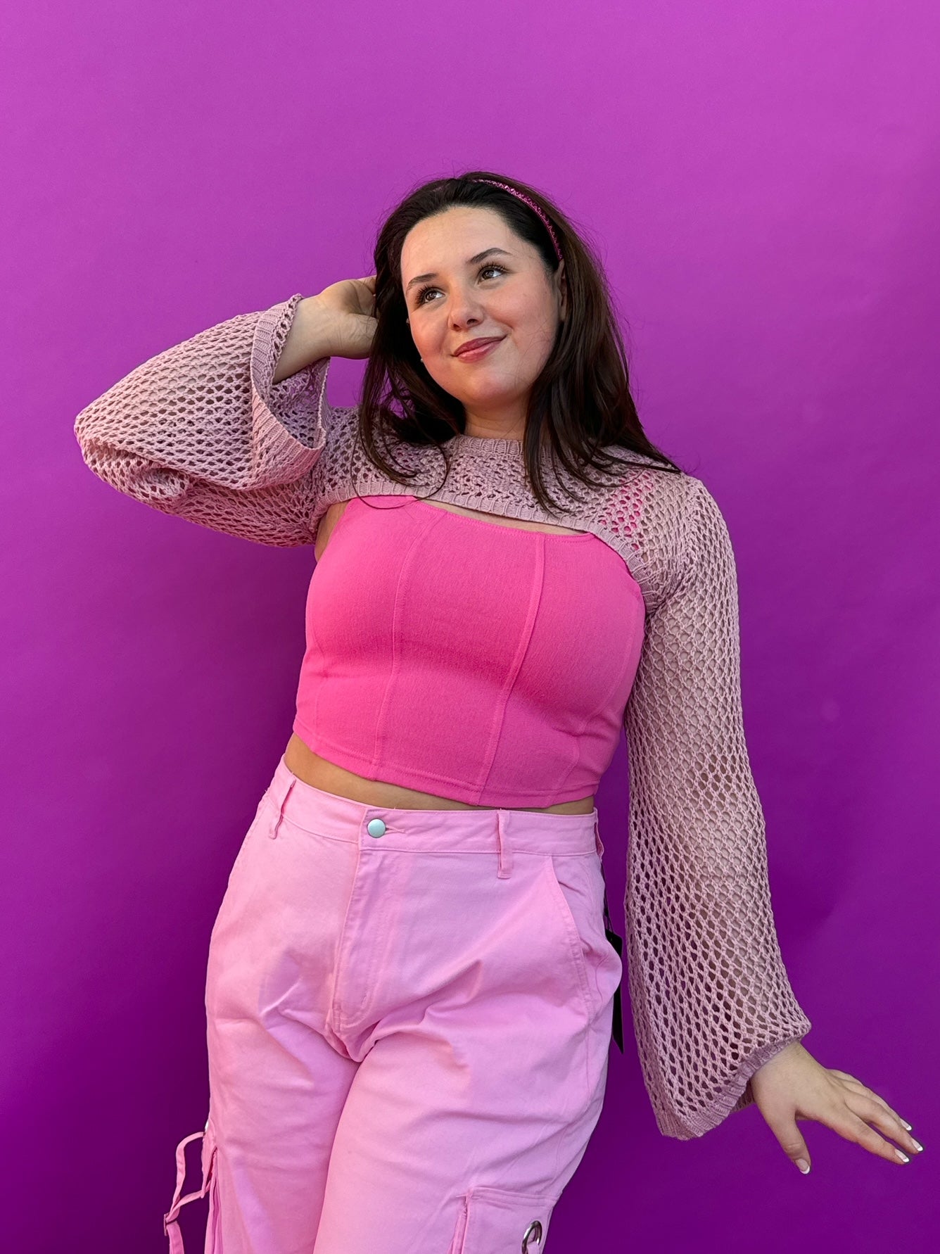 Eternal Summer Bustier Top in Pink(S-3XL)