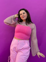Eternal Summer Bustier Top in Pink(S-3XL)