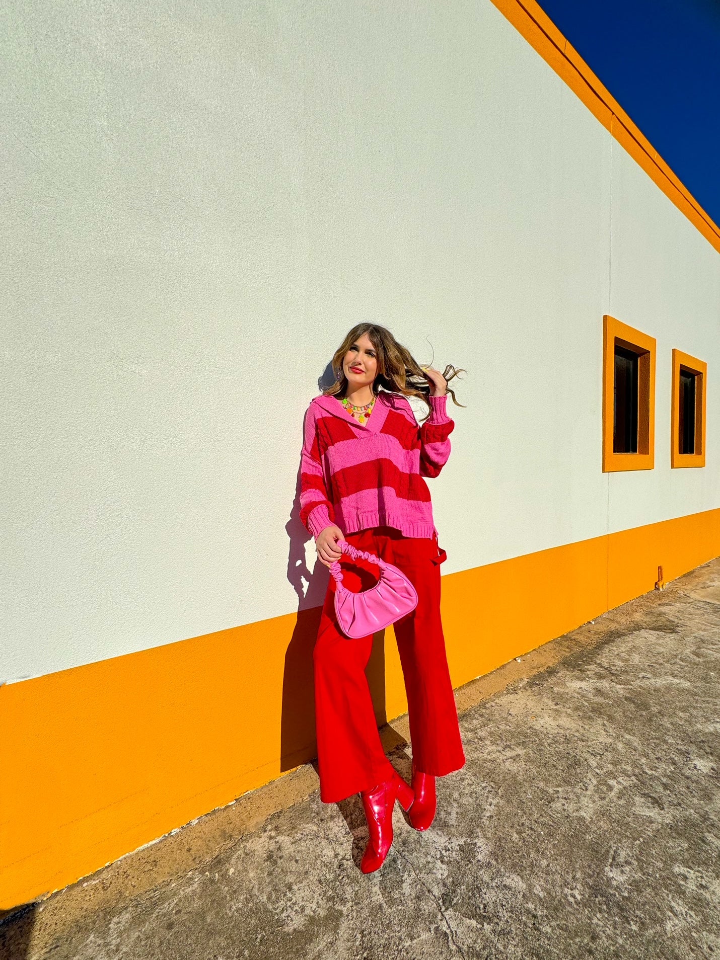 Valentine Striped Sweater (M/L & 2X/3XL)