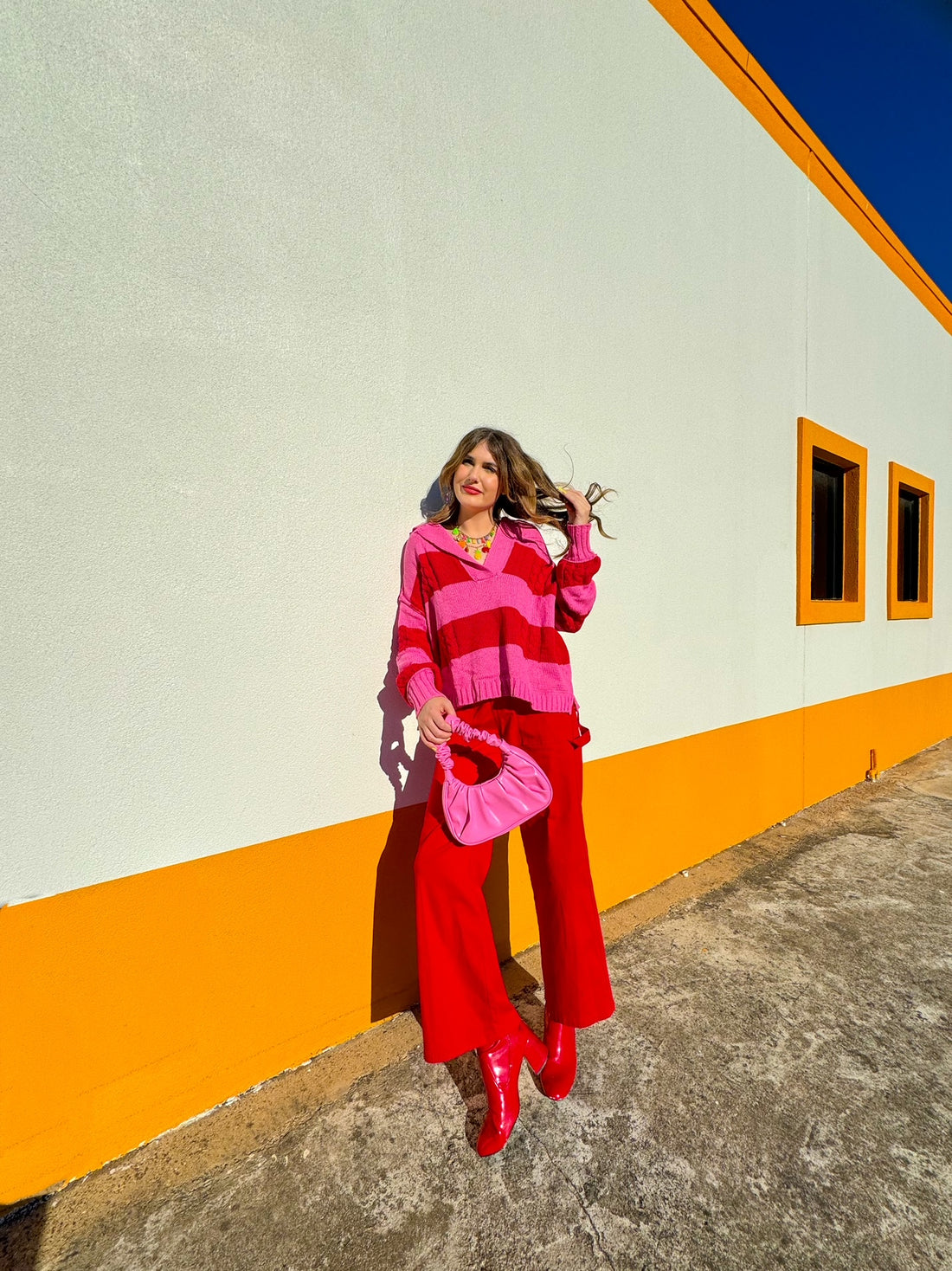 Valentine Striped Sweater (M/L & 2X/3XL)