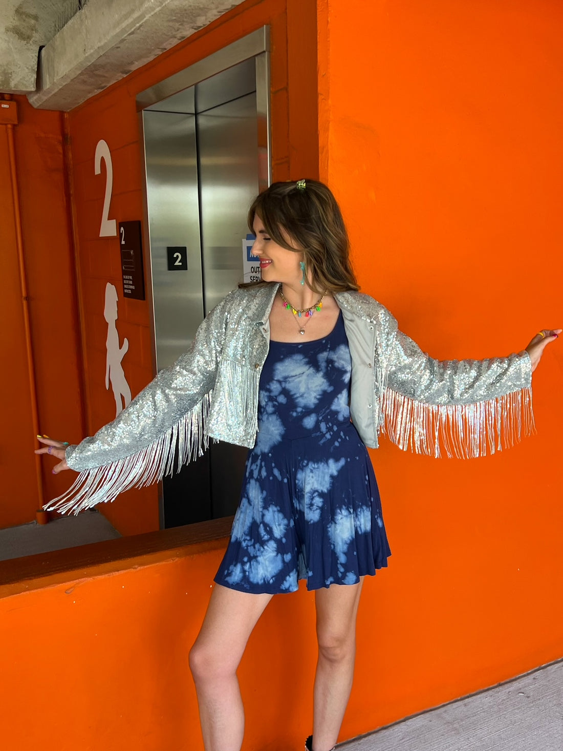 Summer Storm Romper (Small and Medium)