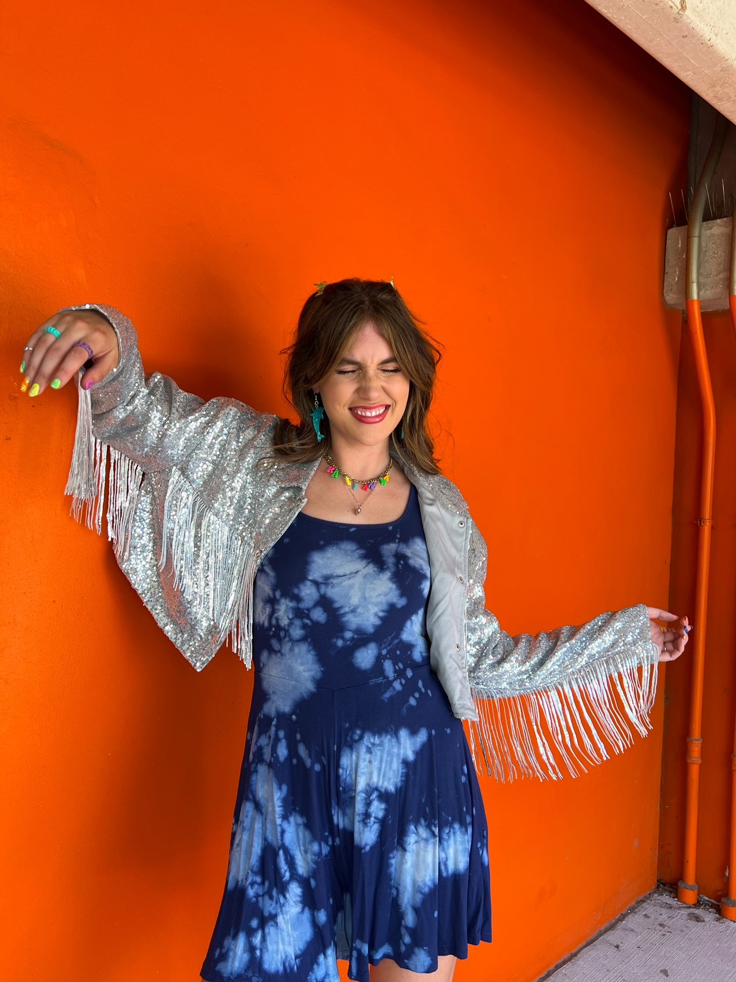 Summer Storm Romper (Small and Medium)