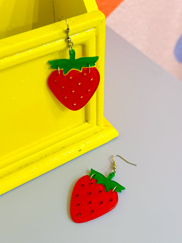 Strawberry Earrings