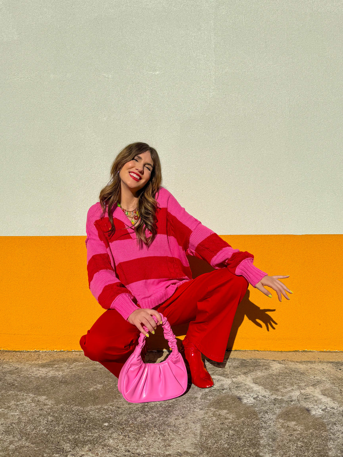 Valentine Striped Sweater (M/L & 2X/3XL)