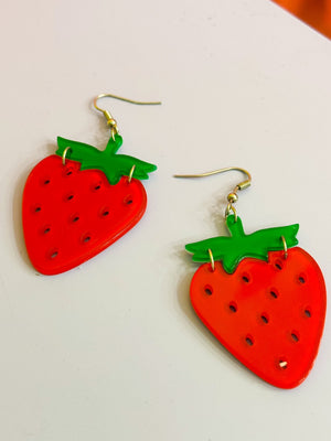 Strawberry Earrings