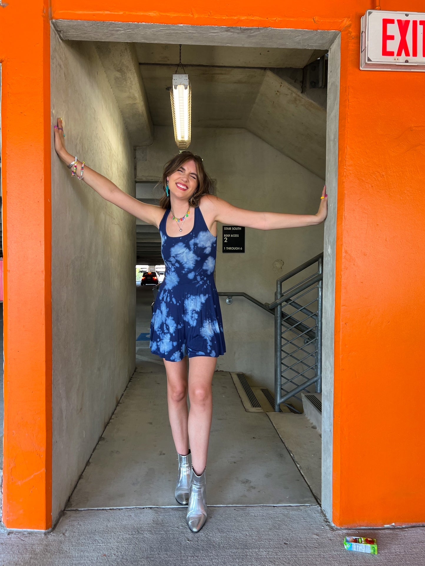 Summer Storm Romper (Small and Medium)