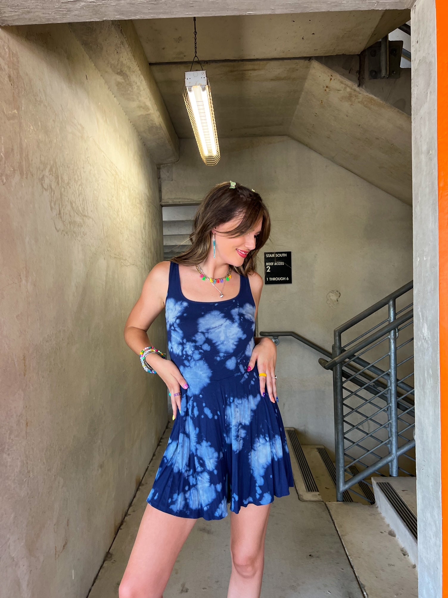 Summer Storm Romper (Small and Medium)