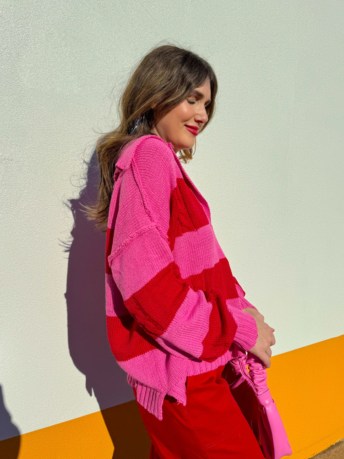 Valentine Striped Sweater (M/L & 2X/3XL)