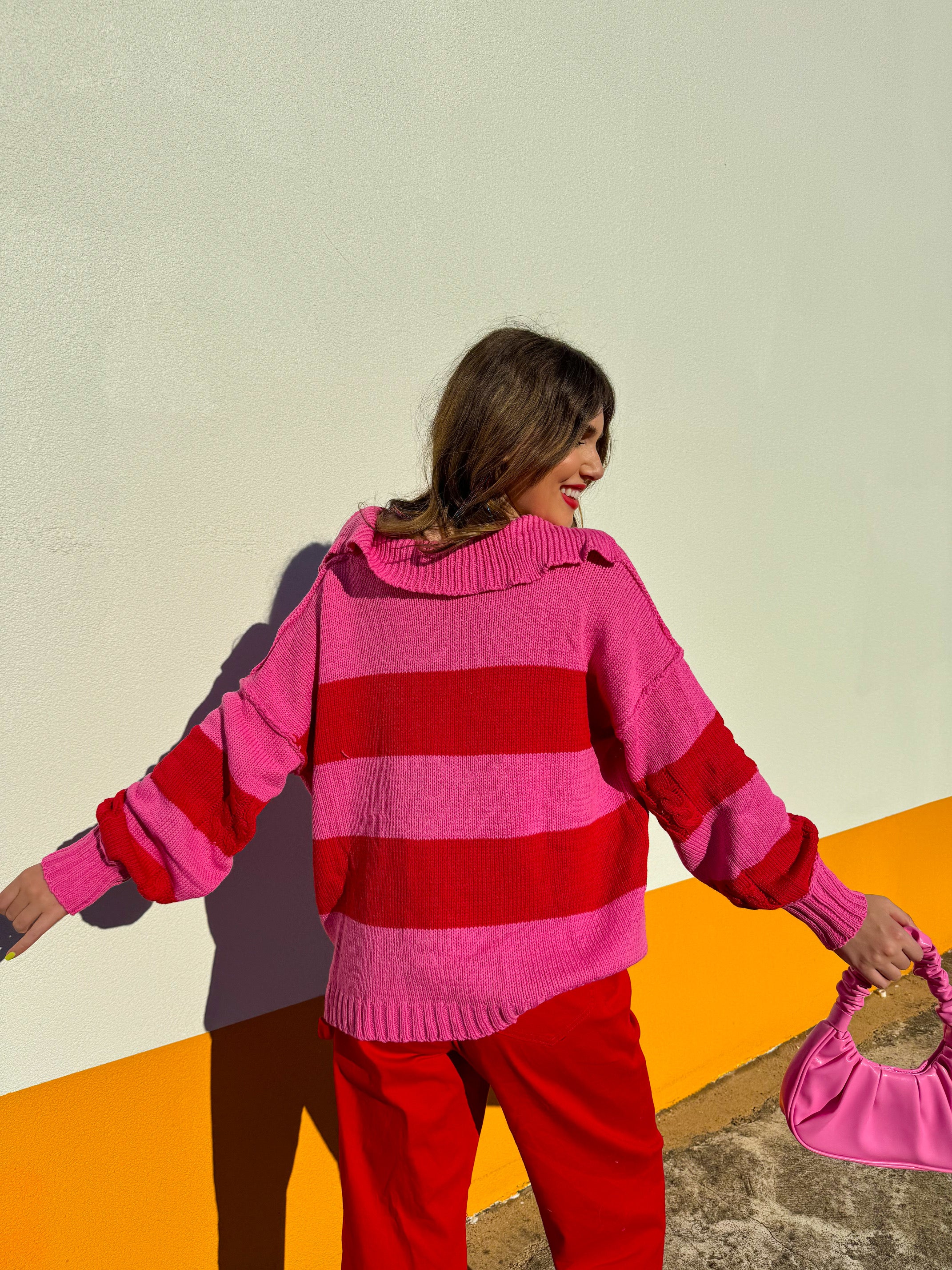 Valentine Striped Sweater (M/L & 2X/3XL)