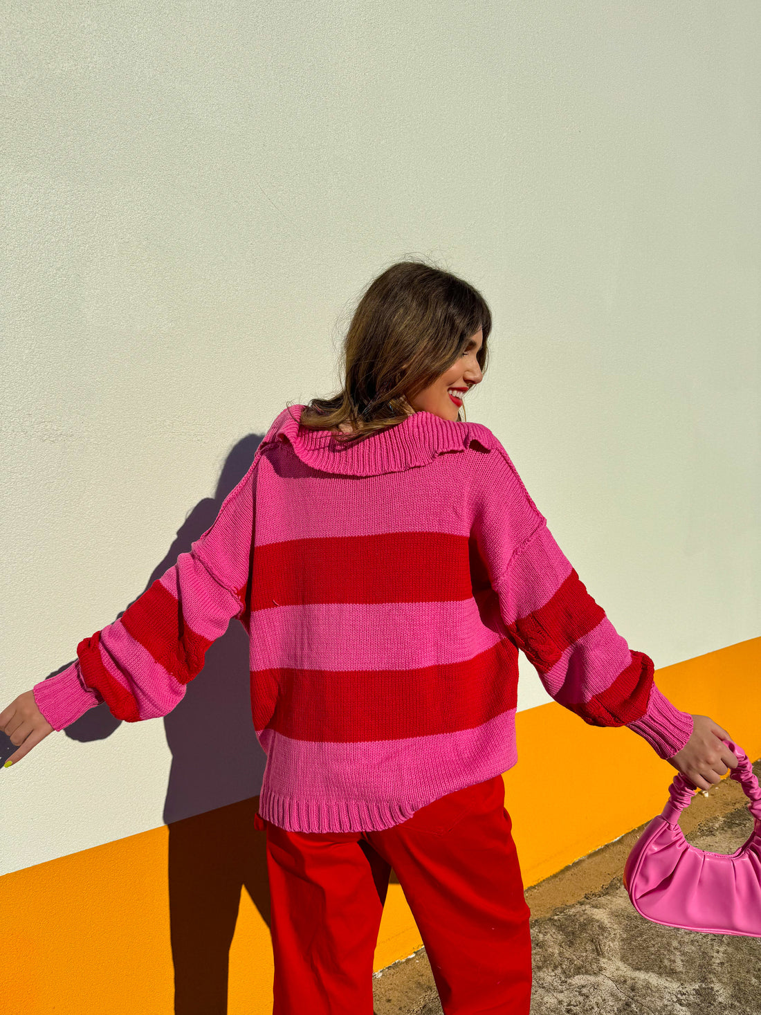 Valentine Striped Sweater (M/L & 2X/3XL)