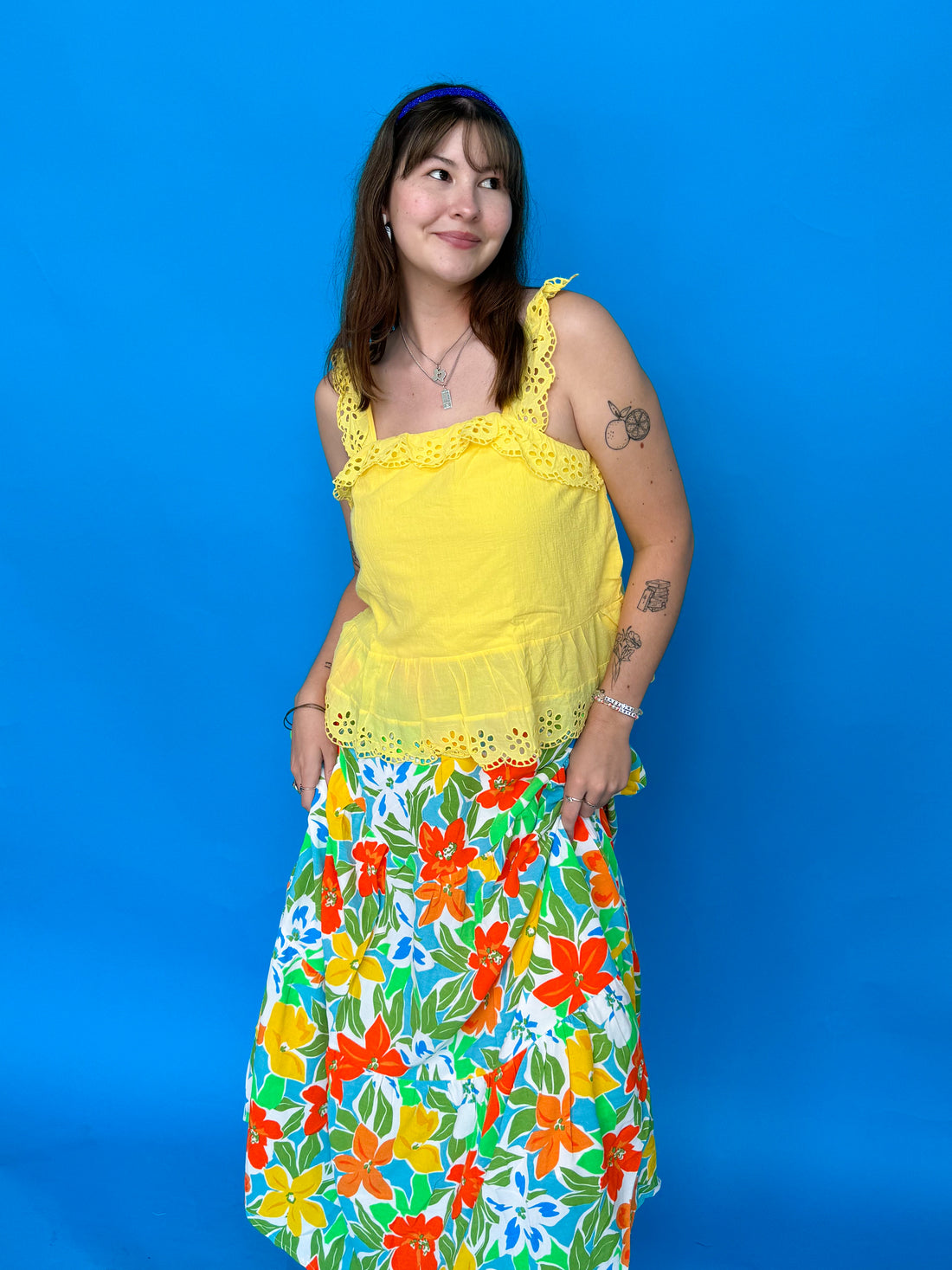 Island Vacation Maxi Skirt (S-3x)