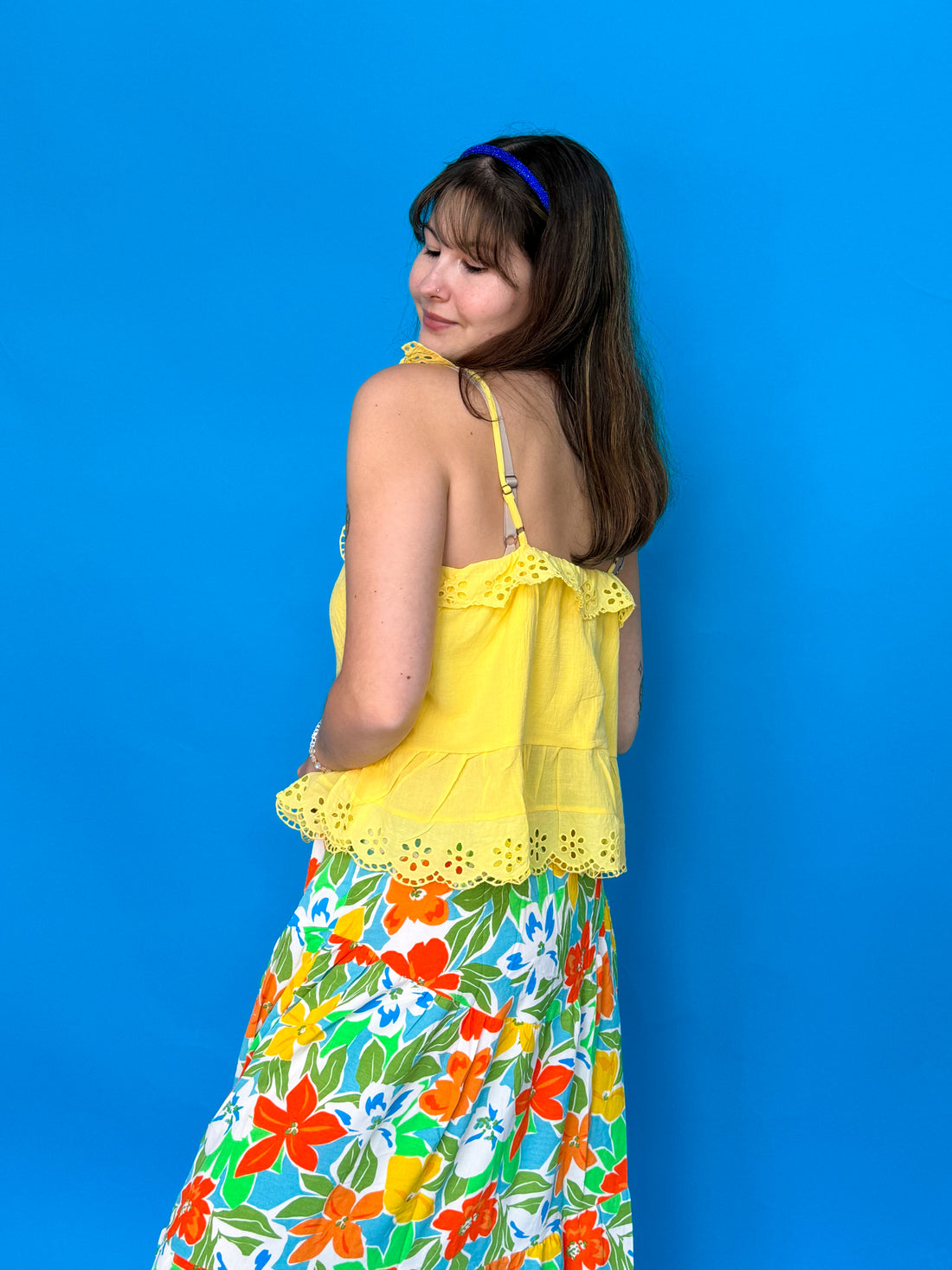 Ruffle Some Feathers Yellow Tank (S-3XL)