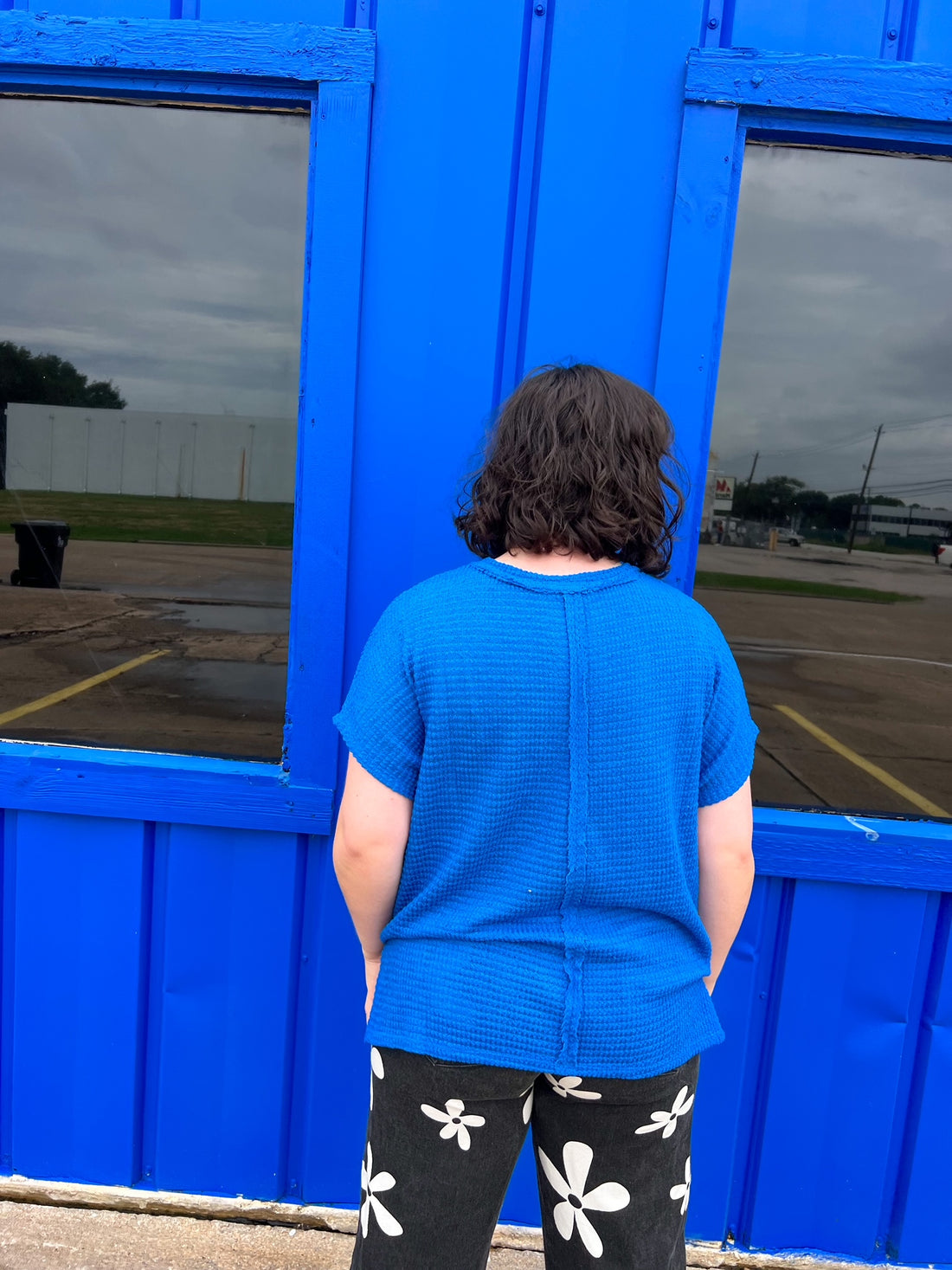 Ocean Eyes Blue Top (S-3X)