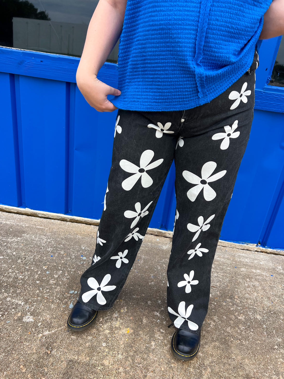 Bikini Bottom Printed Jeans (L-3XL)