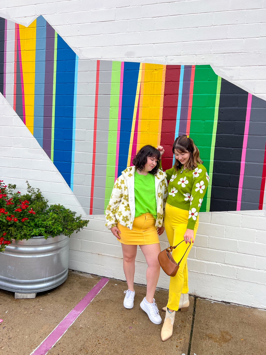 Seize the Day Yellow Trouser Pants (Medium)