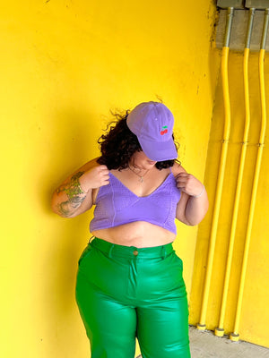 Power Trip Lavender Bralette (S-3XL)