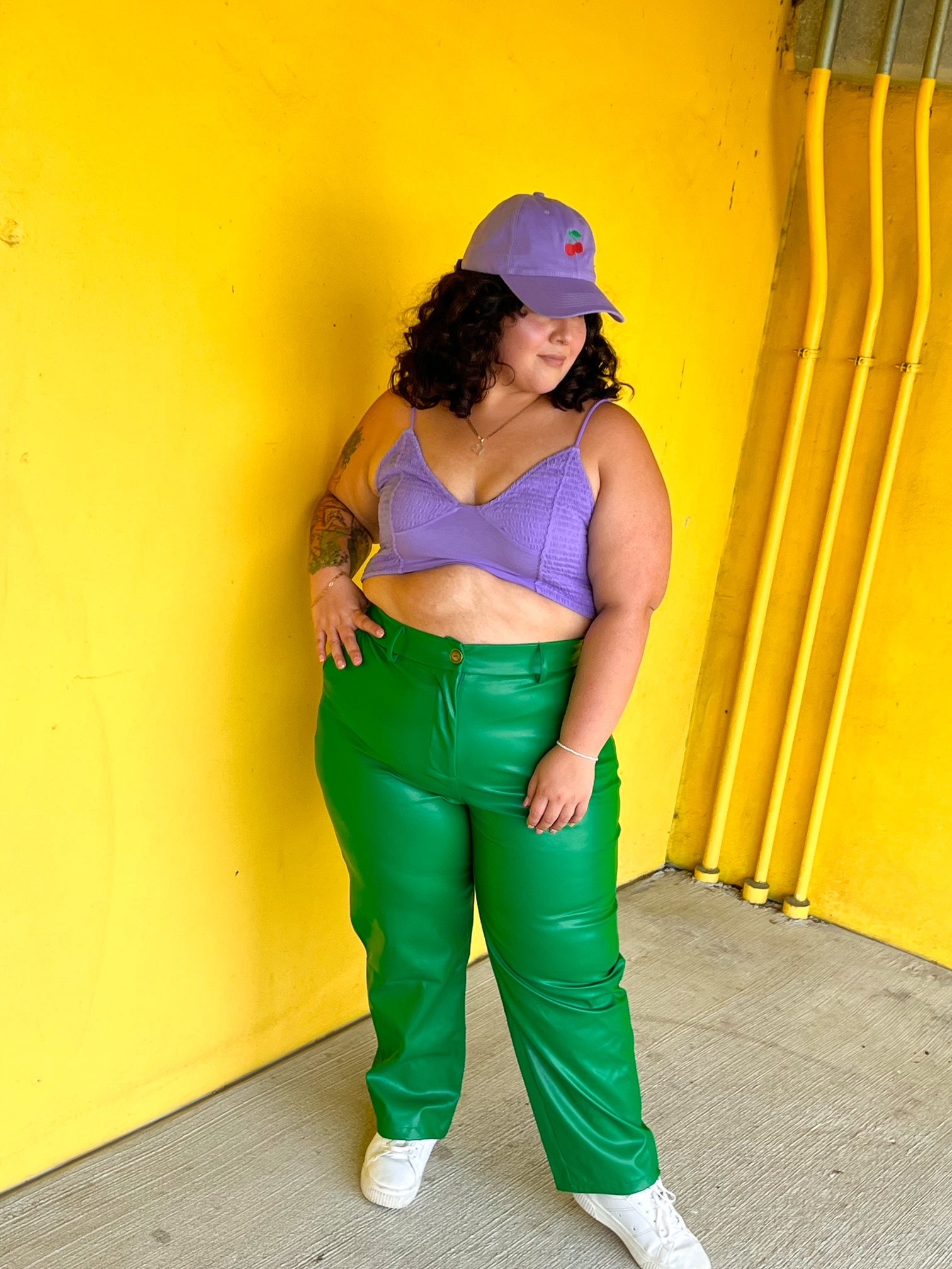 Power Trip Lavender Bralette (L-3XL)