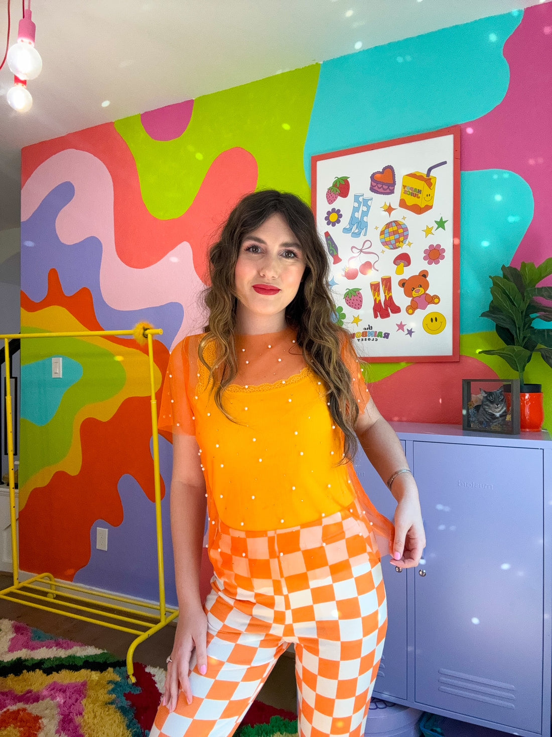 Tangy Orange Layering Top (S-3XL)