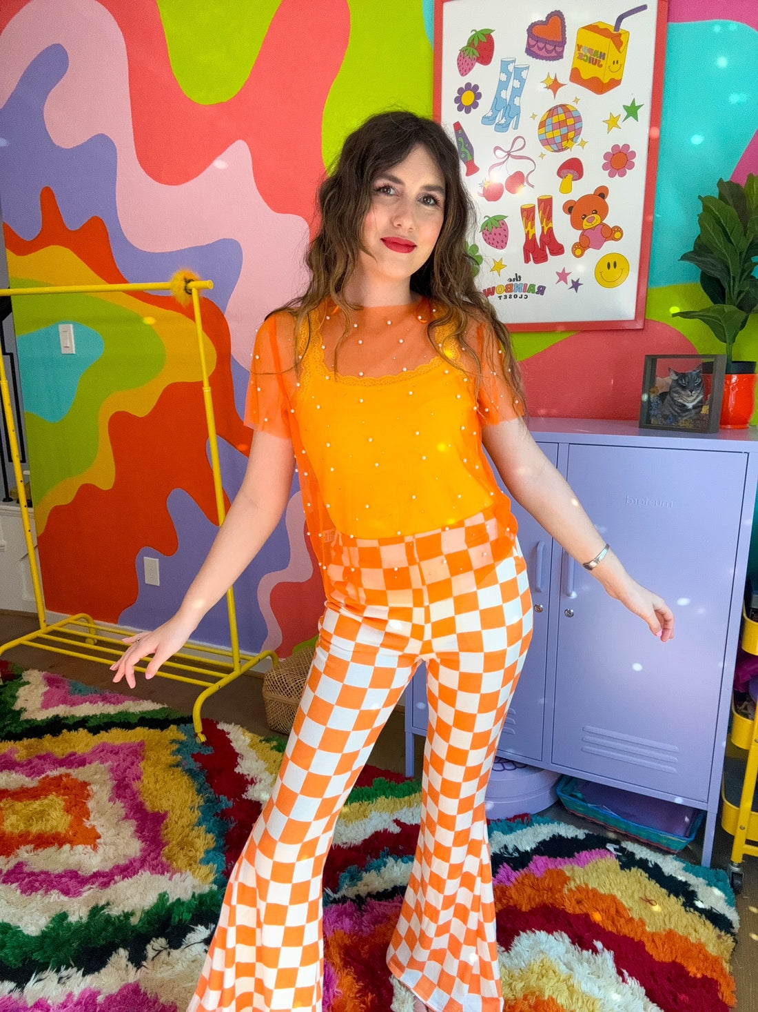 Tangy Orange Layering Top (S-3XL)