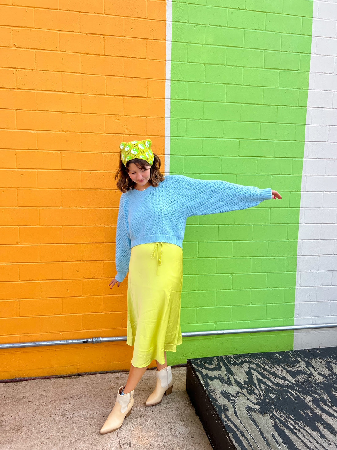 Minty Fresh Midi Skirt (S-L)